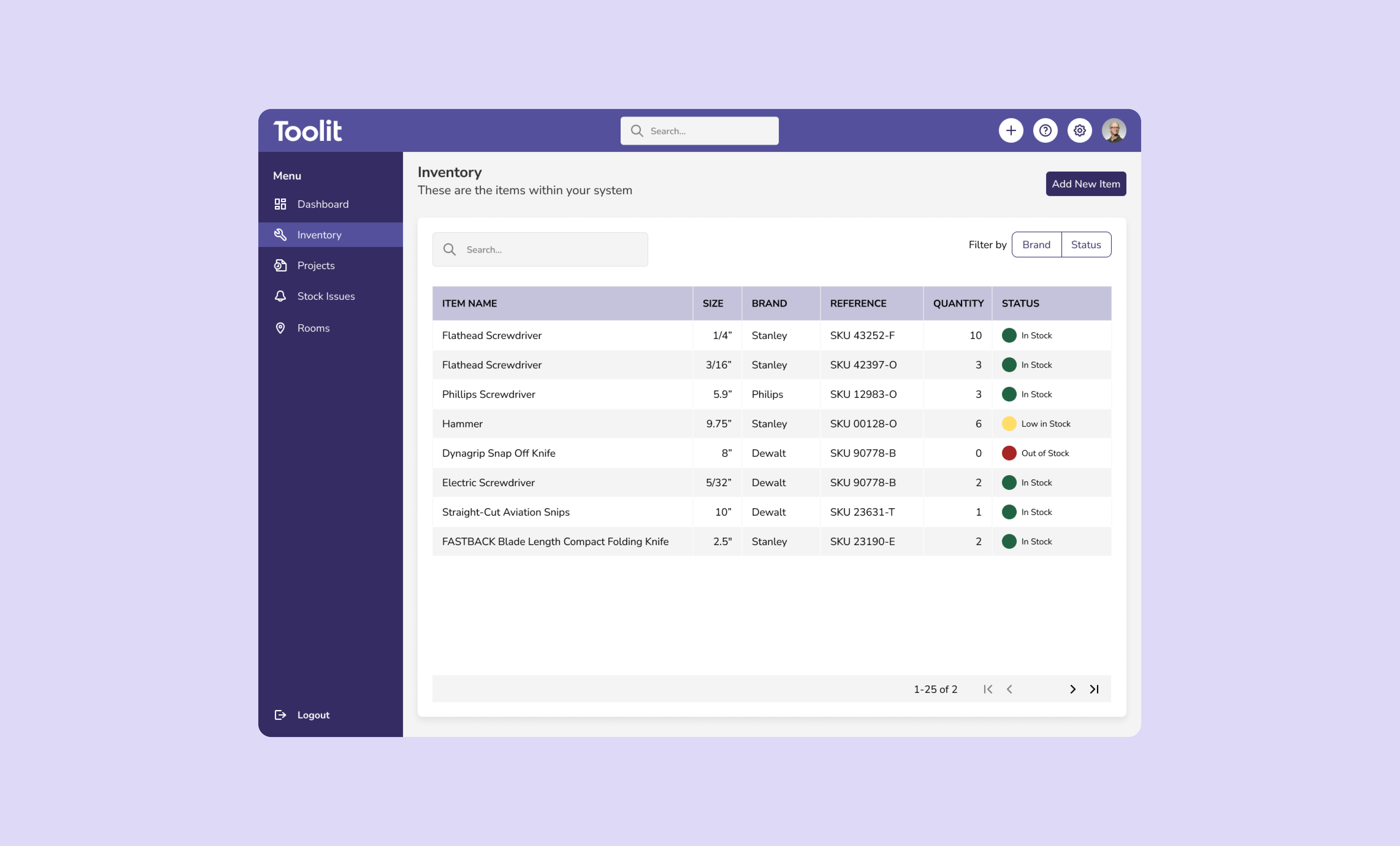 Main Features Toolit